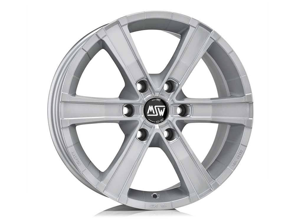 MSW SAHARA 6 FULL SILVER 18x8 +30 6x114.3mm 0mm - Wheelwiz