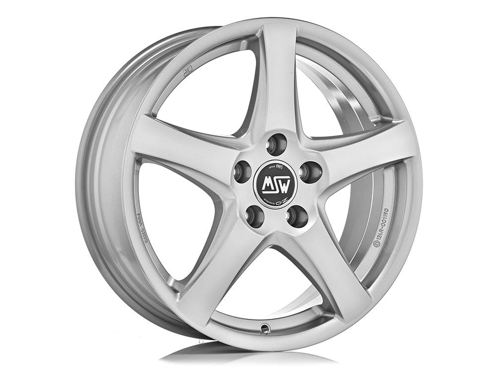 MSW 78 FULL SILVER 16x6.5 0 5x108mm 0mm - Wheelwiz