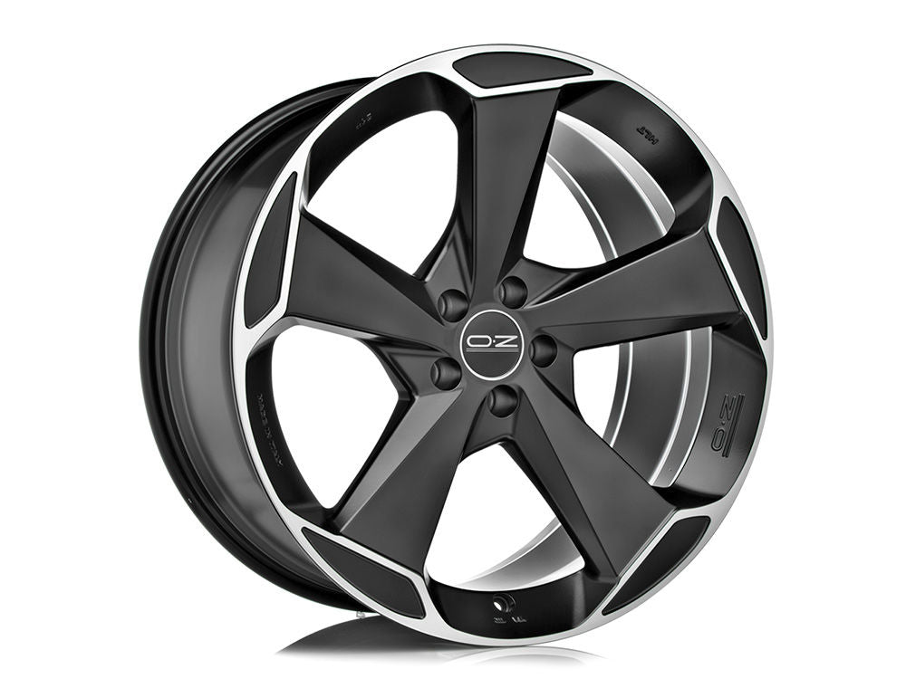 OZ Racing ASPEN HLT MATT BLACK DIAMOND CUT 21x9 +30 5x112mm 79mm - Wheelwiz