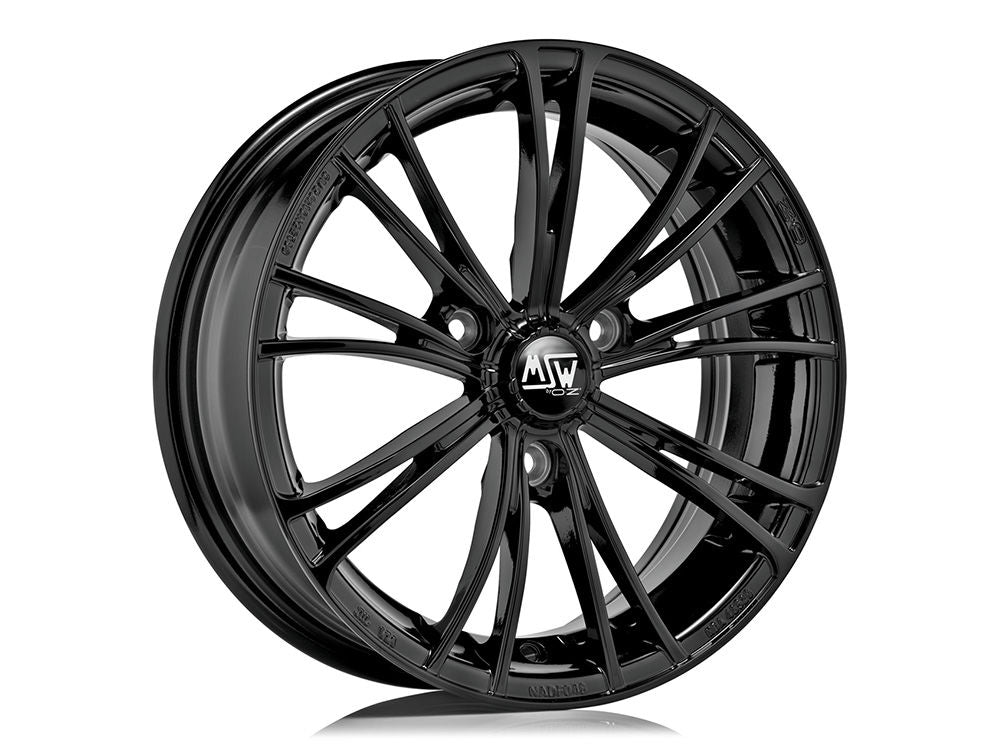 MSW X2 GLOSS BLACK 15x5.5 +30 3x112mm 0mm