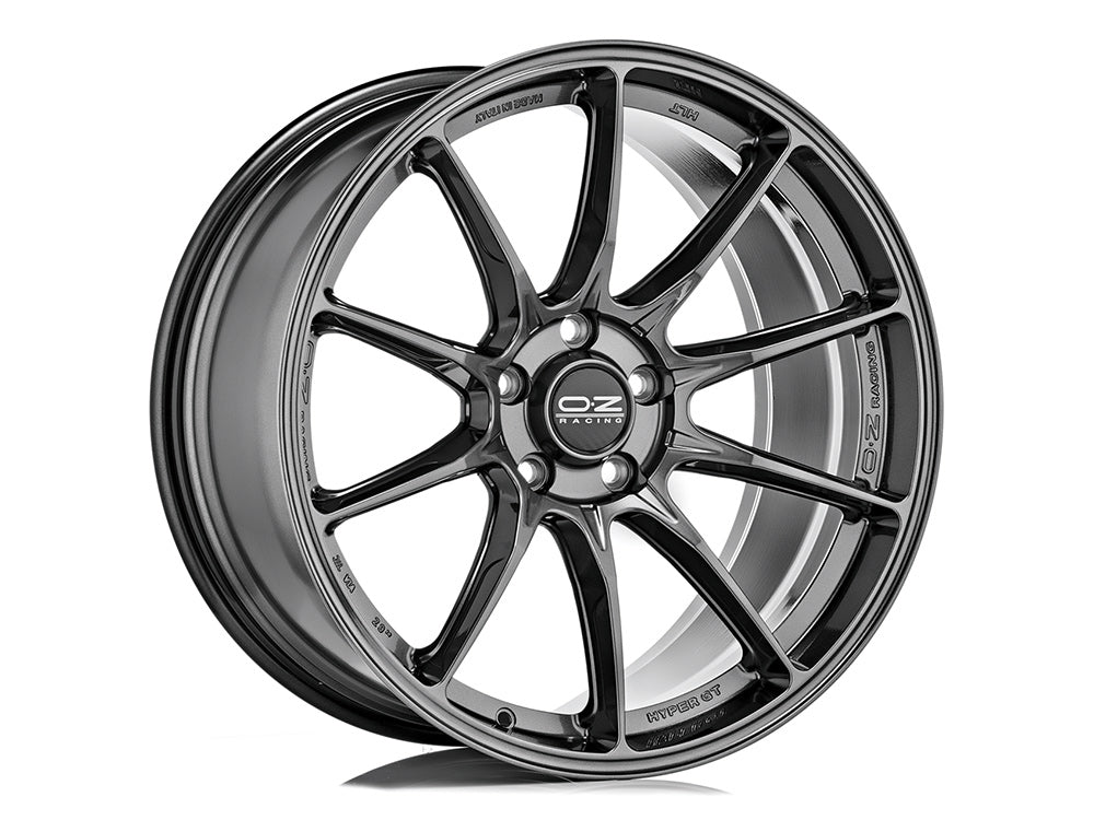 OZ Racing HYPER XT HLT STAR GRAPHITE DIAMOND LIP 22x11 +50 5x112mm 79mm - Wheelwiz