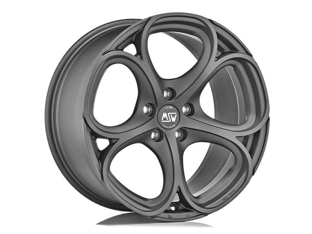MSW 82 MATT GUN METAL 19x8 +33 5x110mm 0mm - Wheelwiz
