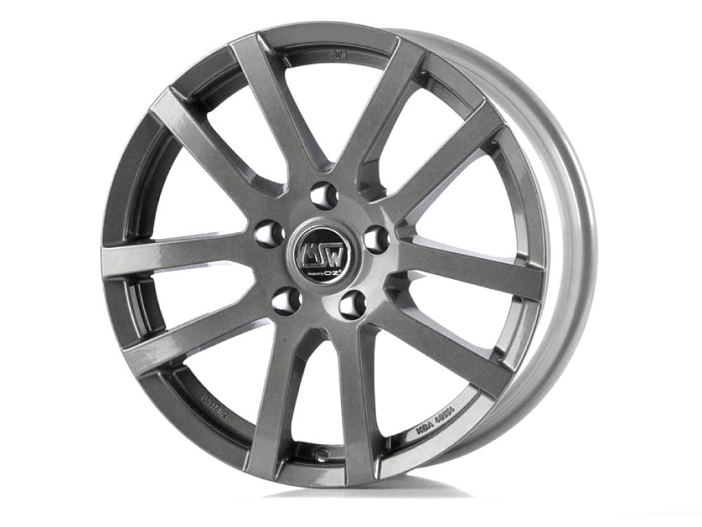 MSW 22 GREY SILVER 16x6.5 +37 4x100mm 0mm - Wheelwiz