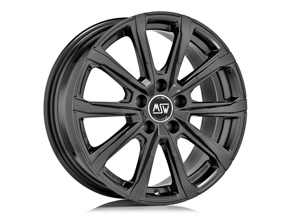MSW 79 GLOSS DARK GREY 17x7 +45 5x114.3mm 0mm - Wheelwiz