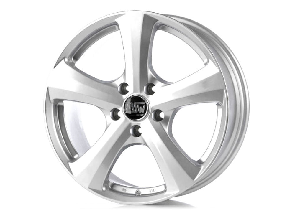 MSW 19 W FULL SILVER 16x7 +35 5x112mm 73mm - Wheelwiz