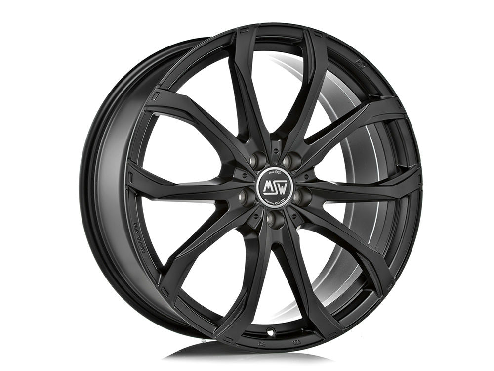 MSW 48 MATT BLACK 20x6.5 +33 5x114.3mm 0mm - Wheelwiz