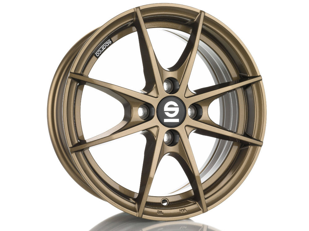 Sparco TROFEO 4 GLOSS BRONZE 17x7 +33 4x100mm 0mm - Wheelwiz