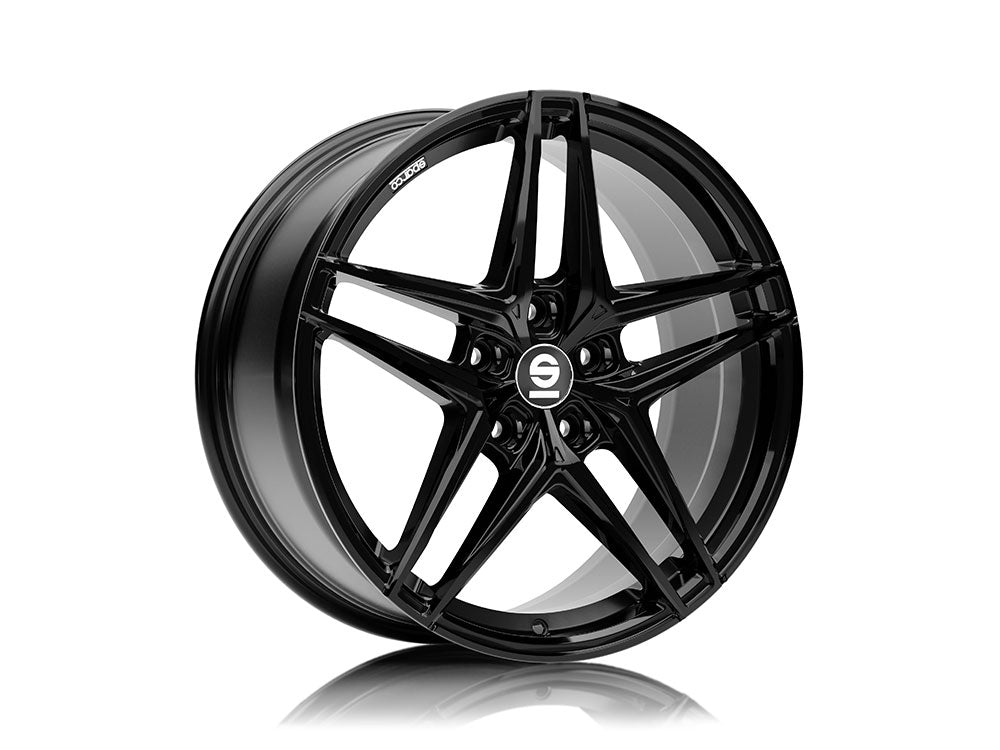 Sparco RECORD GLOSS BLACK 19x8.5 +30 5x112mm 73mm
