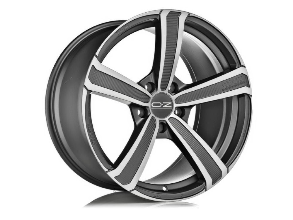 OZ Racing MONTECARLO HLT MATT DARK GRAPHITE DIAMOND CUT 19x8 +45 5x108mm 75mm - Wheelwiz