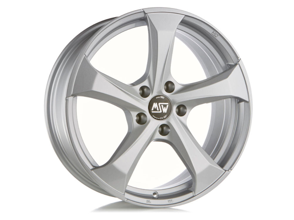 MSW 47 FULL SILVER 19x8 +21 5x112mm 0mm - Wheelwiz