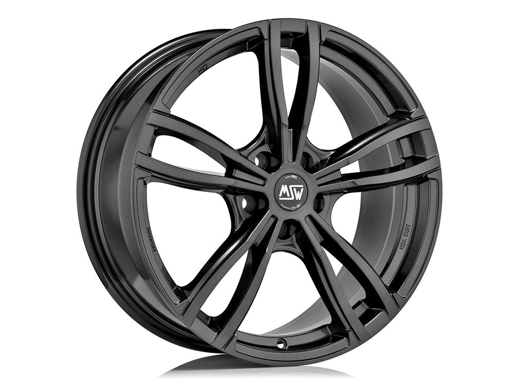 MSW 73 GLOSS DARK GREY 19x9 +44 5x112mm 73mm - Wheelwiz