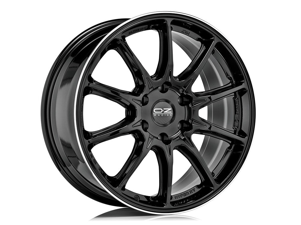 OZ Racing HYPER XT HLT OFFROAD GLOSS BLACK+DIAMOND LIP 20x9 +38 6x114.3mm 0mm - Wheelwiz