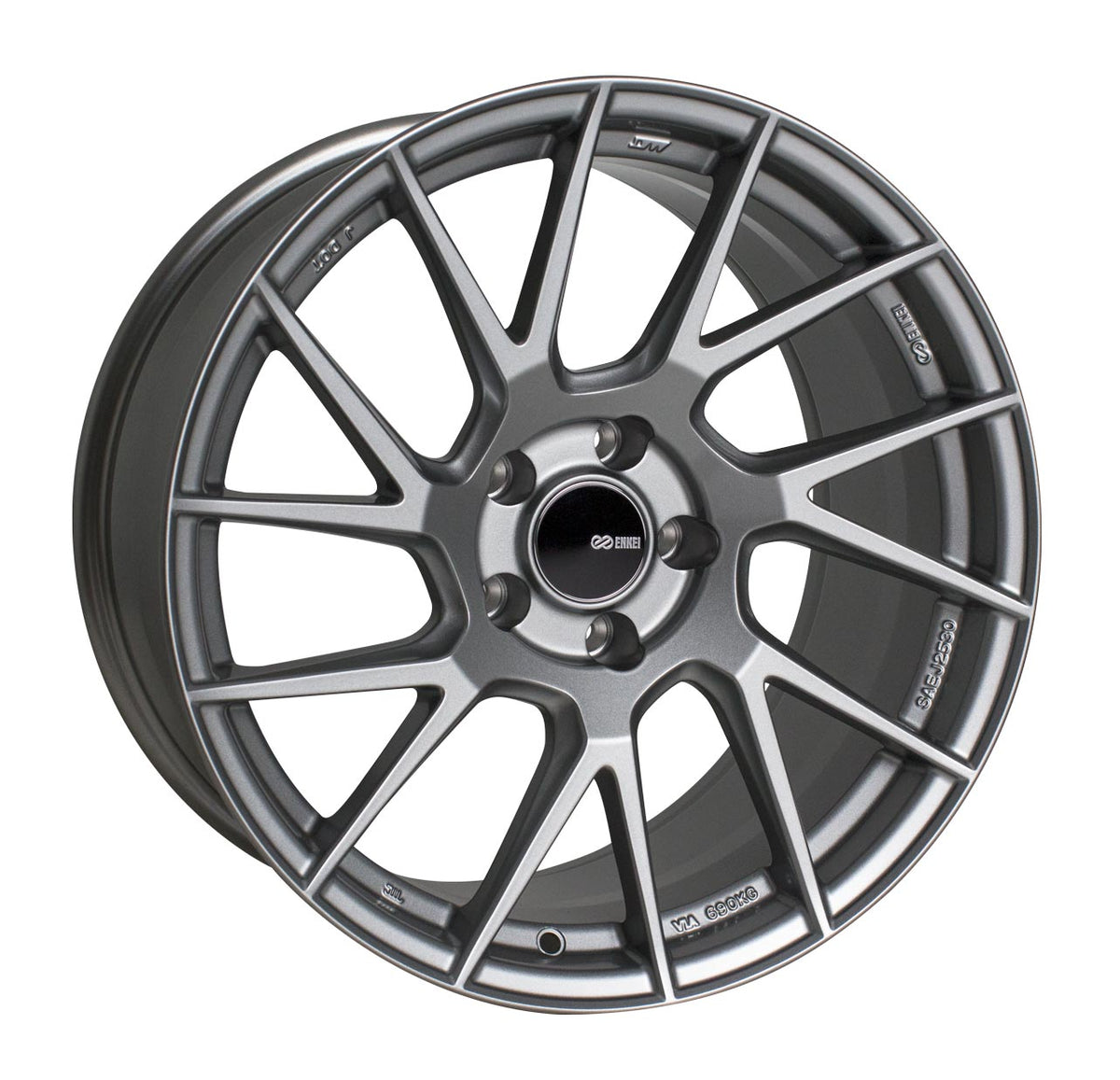 Enkei TM7 Storm Gray 17x8 +45 5x114.3mm 72.6mm - WheelWiz