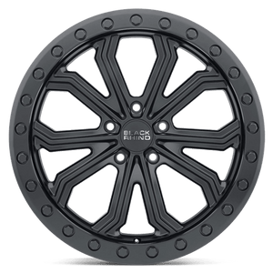 Black Rhino TRABUCO Matte Black 18x8 +30 5x127mm 71.5mm - WheelWiz