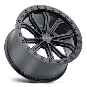 Black Rhino TRABUCO Matte Black 20x10 +35 5x130mm 84.1mm - WheelWiz