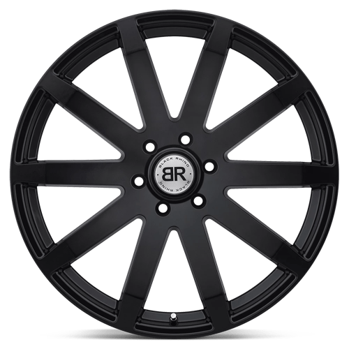 Black Rhino TRAVERSE Matte Black 22x9.5 +20 5x139.7mm 78.1mm - WheelWiz