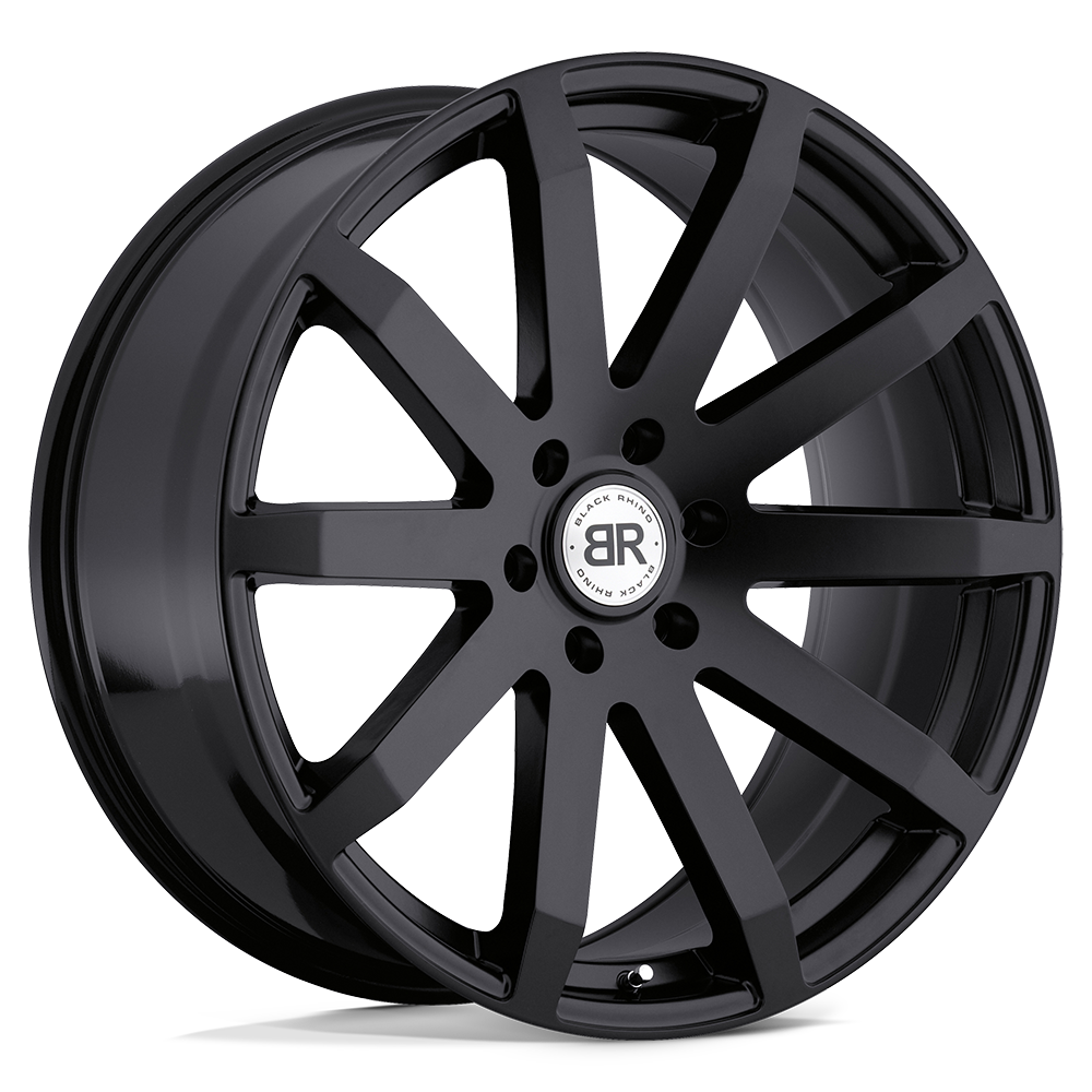 Black Rhino TRAVERSE Matte Black 22x9.5 +30 5x150mm 110.1mm - WheelWiz