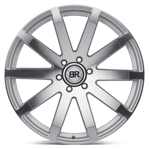 Black Rhino TRAVERSE Silver W/ Machine-cut Face 20x9 +30 6x135mm 87.1mm - WheelWiz