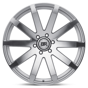 Black Rhino TRAVERSE Silver W/ Machine-cut Face 20x9 +15 6x139.7mm 112.1mm - Wheelwiz