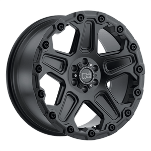 Black Rhino COG Matte Black 18x9.5 +12 6x135mm 87.1mm - WheelWiz