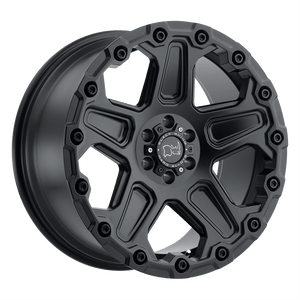 Black Rhino COG Matte Black 17x9.5 0 5x139.7mm 78.1mm - WheelWiz