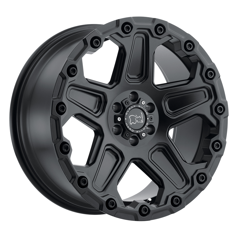 Black Rhino COG Matte Black 18x9.5 +12 5x150mm 110.1mm - WheelWiz