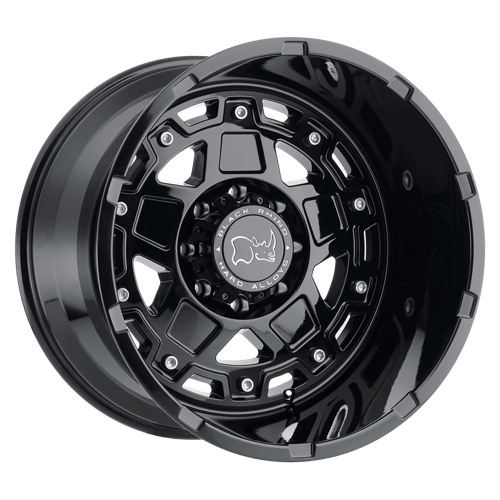 Black Rhino COMBAT Gloss Black 18x9.5 0 5x139.7mm 78.1mm - WheelWiz