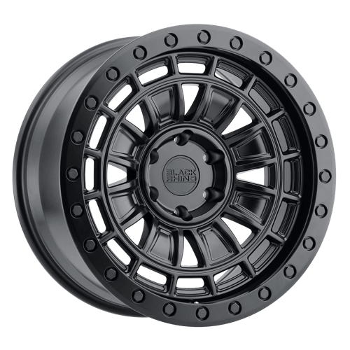 Black Rhino DALTON Matte Black 18x9.5 -12 5x127mm 71.5mm - Wheelwiz