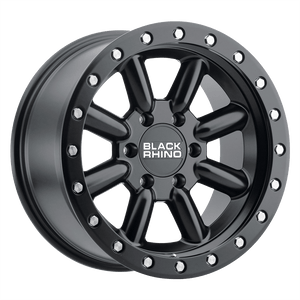 Black Rhino HACHI Matte Black 18x9 -12 5x127mm 71.5mm - WheelWiz