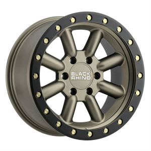 Black Rhino HACHI Bronze 16x8 -10 5x127mm 71.5mm - WheelWiz