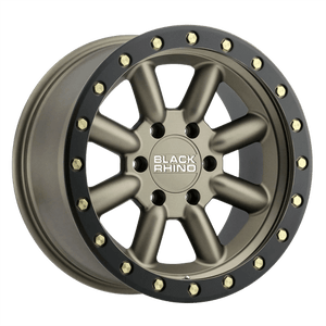 Black Rhino HACHI Bronze 17x8.5 -10 5x127mm 71.5mm - WheelWiz