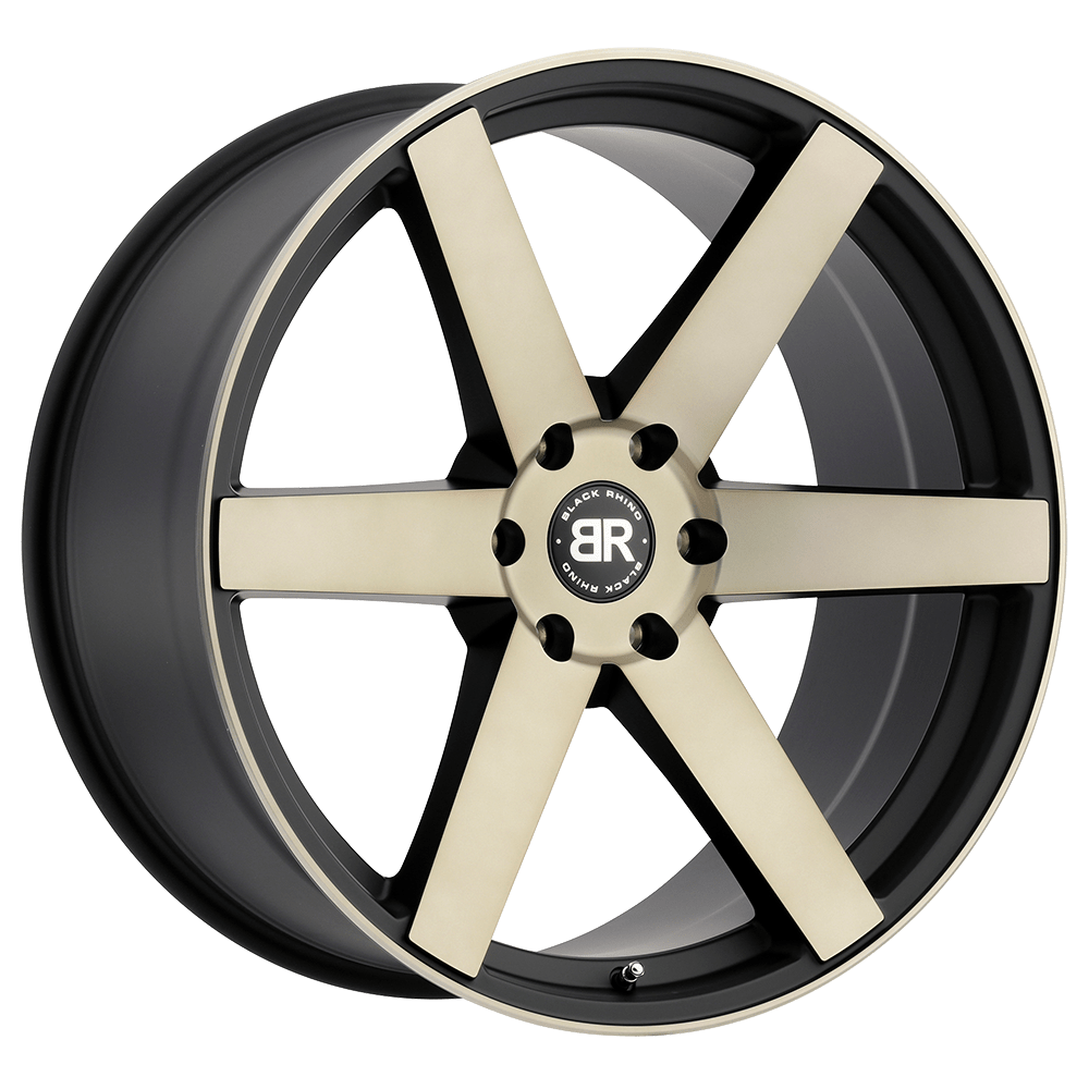 Black Rhino KAROO Matte Black W/ Machined Face & Dark Matte Tint 20x9.5 +15 6x139.7mm 112.1mm - WheelWiz
