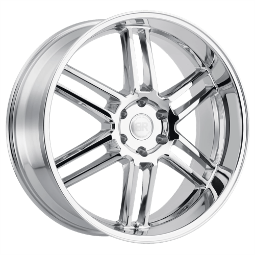Black Rhino KATAVI Chrome 20x9 +20 6x114.3mm 76.1mm - WheelWiz