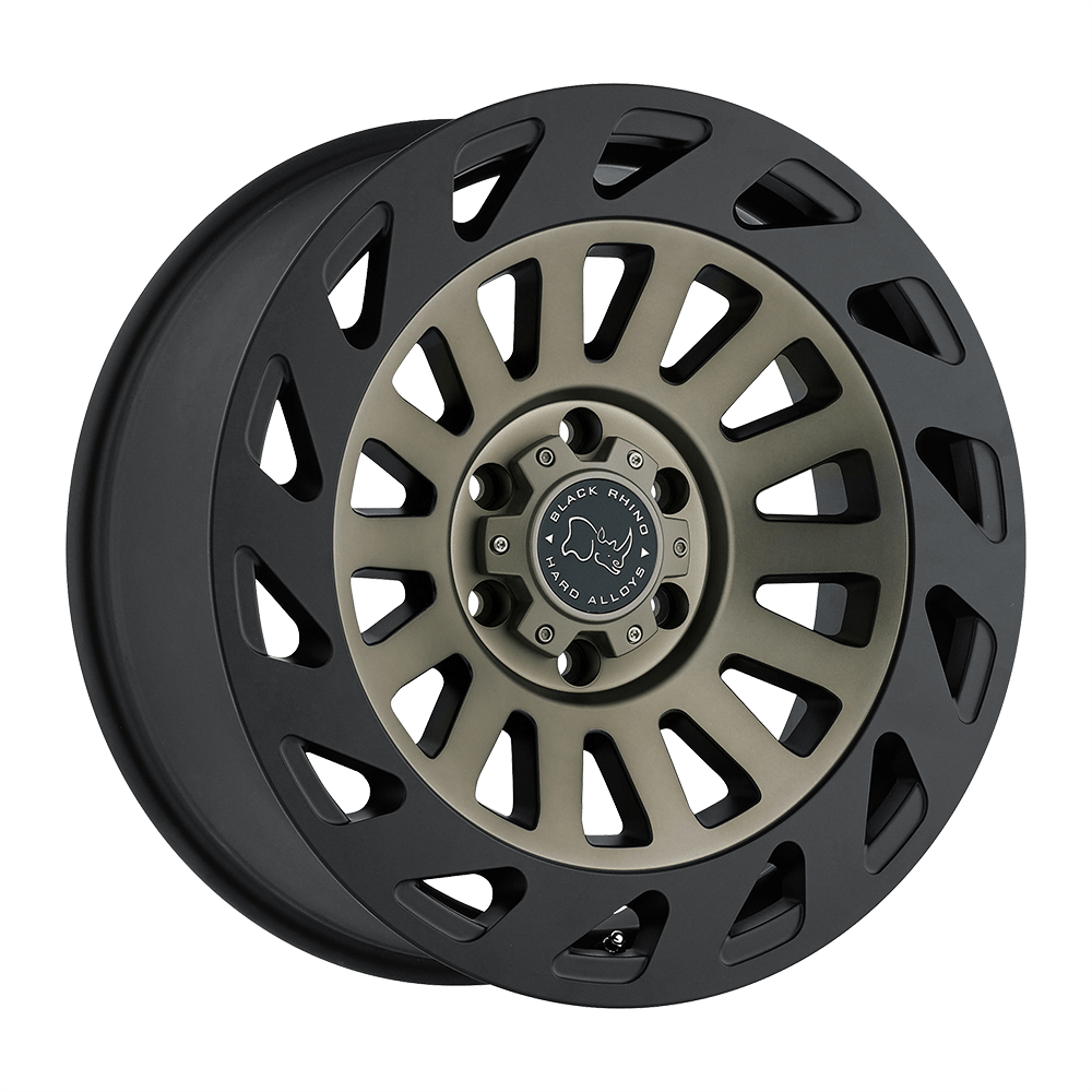 Black Rhino MADNESS Dark Tint Machine Face W/ Matte Black Lip 17x9 -12 8x170mm 125.1mm - WheelWiz