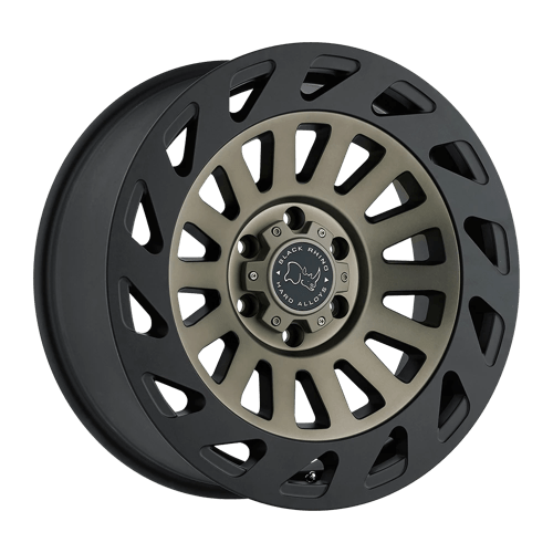 Black Rhino MADNESS Dark Tint Machine Face W/ Matte Black Lip 20x9 +12 8x170mm 125.1mm - Wheelwiz