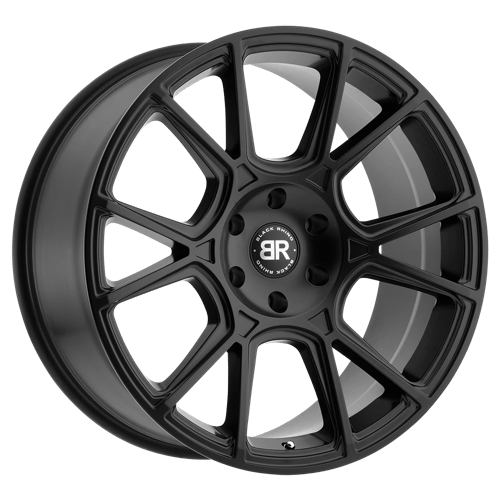 Black Rhino MALA Matte Black 24x10 +35 6x135mm 87.1mm - WheelWiz