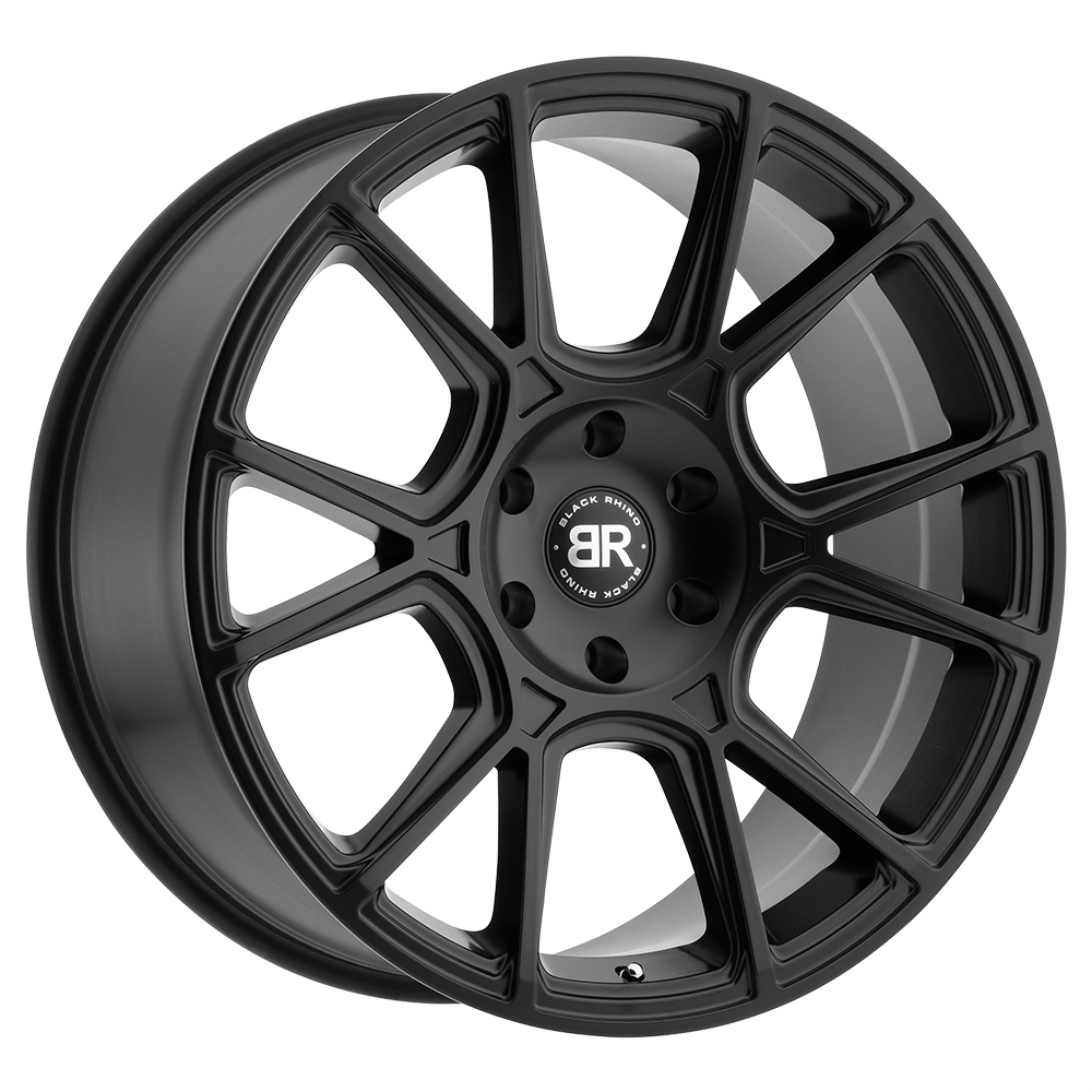 Black Rhino MALA Matte Black 24x10 +25 5x139.7mm 78.1mm - WheelWiz