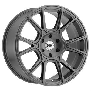 Black Rhino MALA Matte Gunmetal 22x10 +25 6x139.7mm 112.1mm - WheelWiz