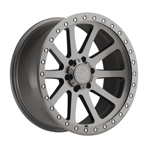Black Rhino MINT Gloss Graphite 20x10 -12 5x139.7mm 78.1mm - Wheelwiz