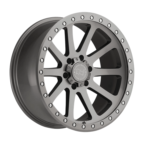 Black Rhino MINT Gloss Graphite 20x9 +12 6x139.7mm 112.1mm - WheelWiz