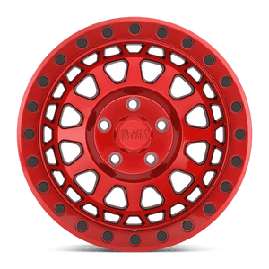 Black Rhino PRIMM Candy Red W/ Black Bolts 18x9.5 -18 5x127mm 71.5mm - Wheelwiz