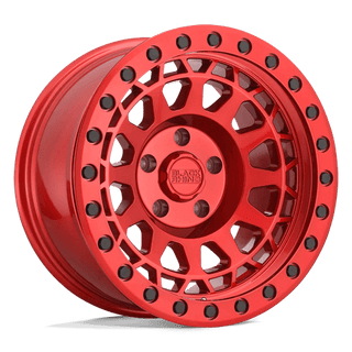 Black Rhino PRIMM Candy Red W/ Black Bolts 17x9 0 6x135mm 87.1mm