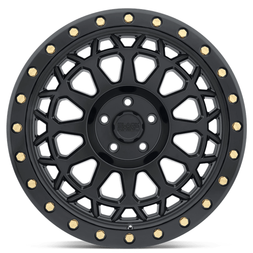 Black Rhino PRIMM Matte Black W/ Brass Bolts 20x9.5 0 5x139.7mm 78.1mm - WheelWiz