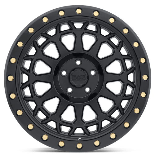 Black Rhino PRIMM Matte Black W/ Brass Bolts 20x9.5 0 5x127mm 71.5mm - Wheelwiz