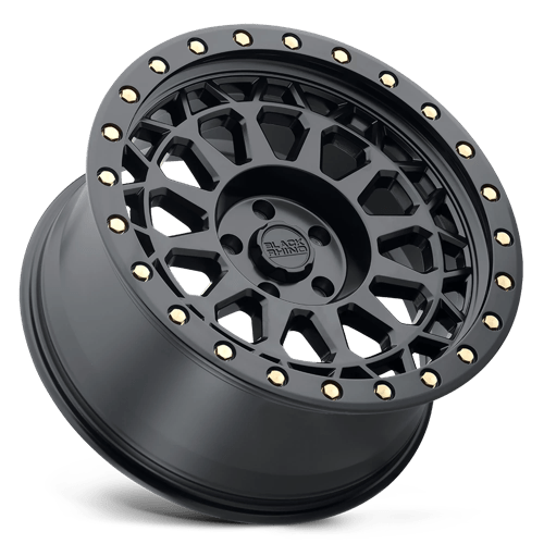 Black Rhino PRIMM Matte Black W/ Brass Bolts 20x9.5 0 5x127mm 71.5mm - Wheelwiz