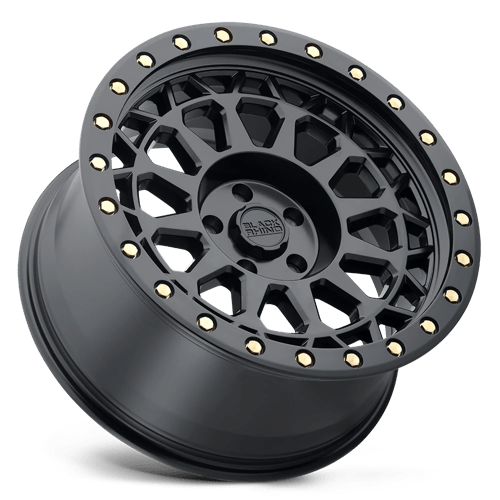Black Rhino PRIMM Matte Black W/ Brass Bolts 20x9.5 0 5x139.7mm 78.1mm - WheelWiz