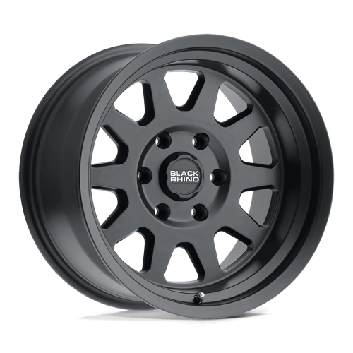 Black Rhino STADIUM Matte Black 19x8 +15 5x112mm 66.6mm - Wheelwiz