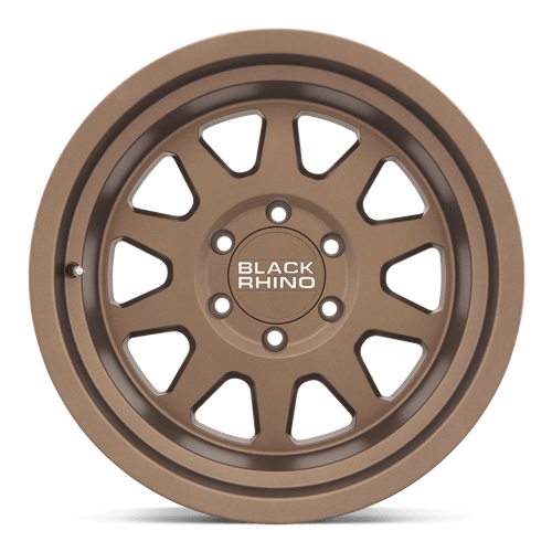 Black Rhino STADIUM Matte Bronze 17x9.5 -18 6x139.7mm 112.1mm - Wheelwiz