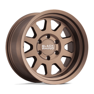 Black Rhino STADIUM Matte Bronze 16x8 -10 6x139.7mm 112.1mm - Wheelwiz