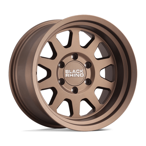 Black Rhino STADIUM Matte Bronze 17x8.5 0 6x114.3mm 76.1mm - WheelWiz